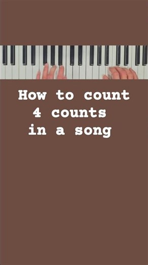 Learn to count the beats in a song