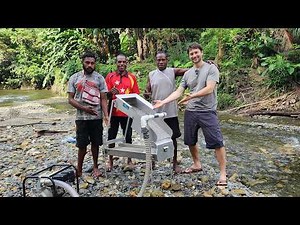 PNG Gold Mining Trip: We Put 1500 Shovels Through The Highbanker!