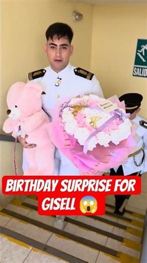 birthday Surprise for Gisell 😱 #birthdaysurprise #sorpresadecumpleaños #surpriseshorts
