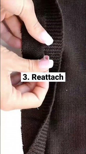 3 Steps to hem a KNIT