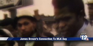 James Brown's connection to MLK Day