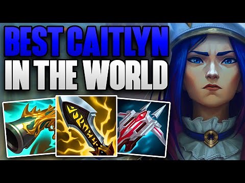 BEST CAITLYN OTP IN THE WORLD CARRIES HIS TEAM! | CHALLENGER CAITLYN ADC GAMEPLAY | Patch 15.3 S15