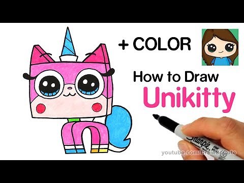 How to Draw Unikitty Easy