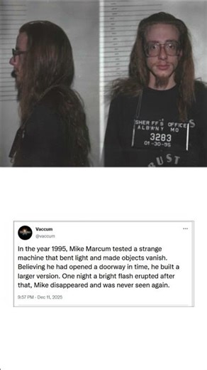 Madman Marcum: The Man Who Built a Portal #shorts #scary #dark