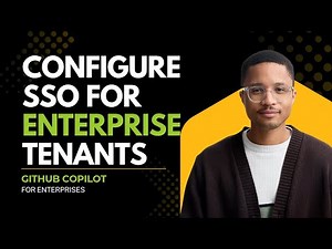 Configure SSO for your GitHub Tenant