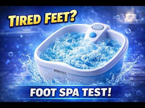 Homedics Bubble Mate Foot Spa Review | Does This Foot Bath Actually Work?
