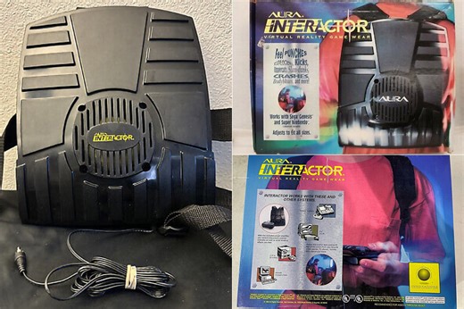 Long Before Meta Quest, There was the Aura Interactor VR Backpack from 1994