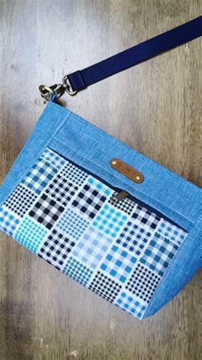 How To Make a Simple Crossbody Bag With Zipper Pockets | DIY Simple Crossbody Bag #crossbodybagdiy