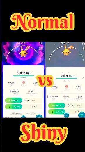 🌟 Normal vs SHINY Chingling Evolution 🔥 | The Cutest Glow Up in Pokémon GO!