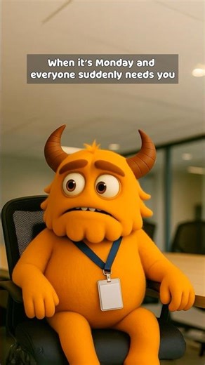 Monday Chaos Alert! 😱😂 #shorts #cartoon #funny #animation #trendingshorts