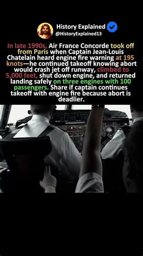 The Concorde Captain Who Continued Takeoff After Engine Fire Warning