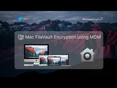 Encrypting Mac FileVault Using Personal and Institutional Recovery Keys with ManageEngine