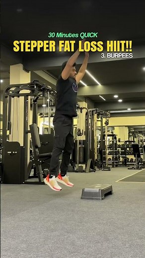 Stepper HIIT Workout for Fat Loss 🔥 Burn Calories Fast in Just Minutes | Beginner Friendly #shorts