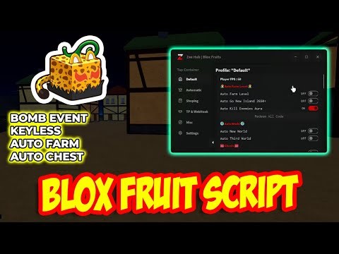 BLOX FRUITS SCRIPT BY ZEN HUB🔥KEYLESS 💥🗡️ BOMB UPDATE, AUTO FARM, FISHING, TELEPORT, MAX LEVEL