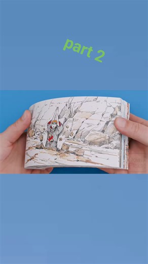 Naruto vs Tendo: The Epic Showdown Part 2 in Flipbook Animation