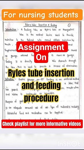 Ryles tube insertion & feeding procedure l Step by step nursing guide l Ng tube insertion & feeding