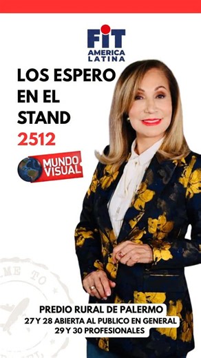 Mundo Visual | 🌍✨ ¡Se acerca la feria de turismo más grande de Latinoamérica! Del 27 al 30 de septiembre viví la FIT América Latina 2025 en La Rural de... | Instagram