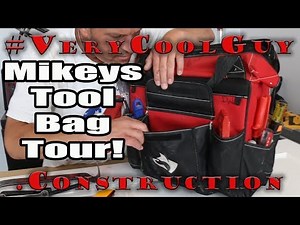 Husky Tool Bag Tour - Inside Mikeys Contractor Tool Bag!
