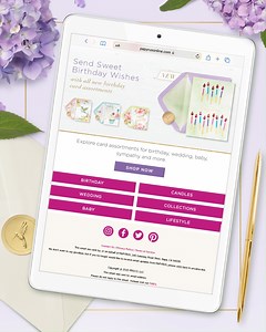 Add a little Papyrus style to your inbox. Subscribe to our e-mail at the link below and be the first to know about new products, featured artists, and more! ⌨📱 https://bit.ly/3q3XzTi #ExpressBeautifully #GreetingCards #Stationery #Celebration #Subscribe | Papyrus