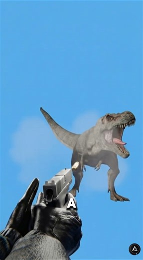 Can a bullet break T-Rex teeth? The result is shocking #Shorts #Viral #Trending #FYP #Reels#trex