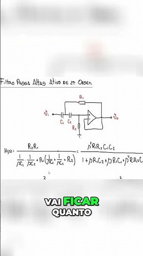 Second-Order Active High-Pass Filter Sallen Key Topology Part 2