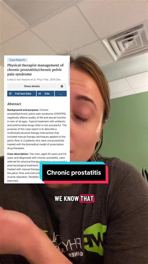 Understanding Chronic Prostatitis and Pelvic Health Issues