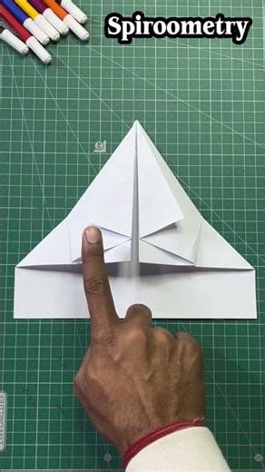 How_to_make_C - 6 Mantis plane | easy tutorial | step by step | origami diy | #origami #shorts