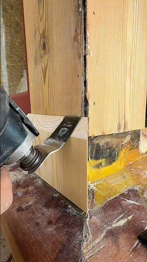 How to splice repair a rotten wooden window #howto #oneminuterestoration #casementwindow #wood