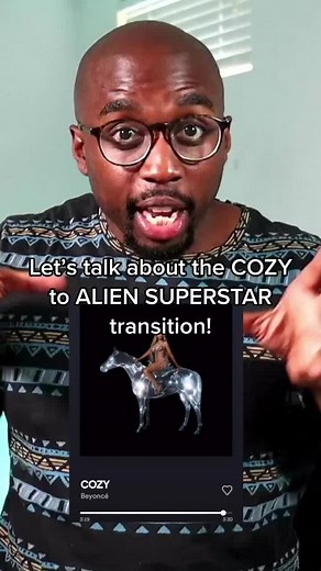 Let’s talk about the COZY to ALIEN SUPERSTAR transition off of @beyonce’s RENAISSANCE!