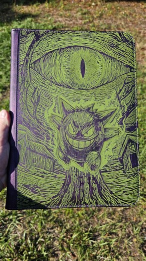 Gengar Custom Trading Card Binder – Personalized TCG Binder for Pokémon Cards – Engraved Binder Gift for Collectors - Etsy