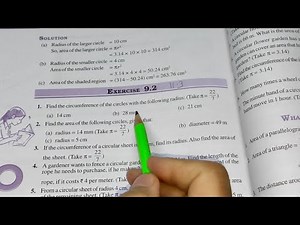 Ex-9.2 Chapter -9 Perimeter and Area || Class 7th Maths New Edition Book