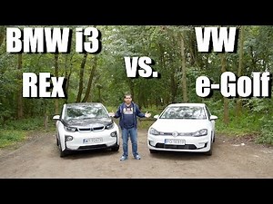 Volkswagen e-Golf vs. BMW i3 REx (ENG) - First Drive and Comparison