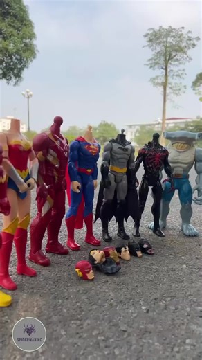 Superheroes Heads Gone Wrong: Funny Toy Fails