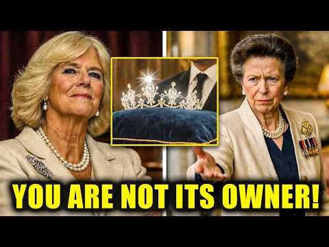 Camilla Caught SNATCHING Queen Elizabeth’s ICONIC Tiara - Princess Anne Finally SNAPS!