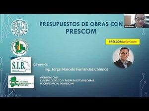 CURSO PRESUPUESTOS DE OBRAS CON PRESCOM - CLASE 1
