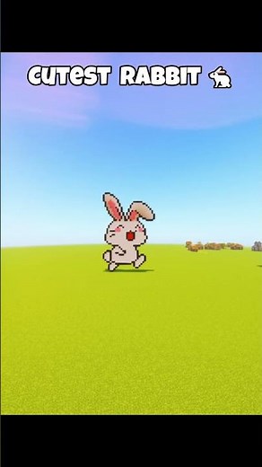 Creating the Cutest Minecraft Rabbit 🐇
