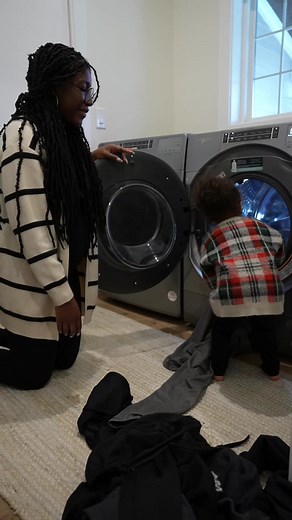 Spend More Time with Family with Whirlpool Front Load Washer