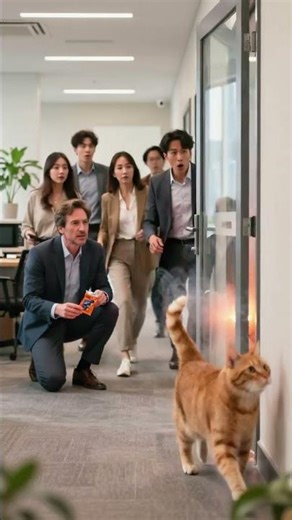 Cute cat get exploded