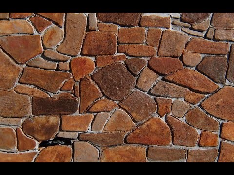 Realistic scale stone walls