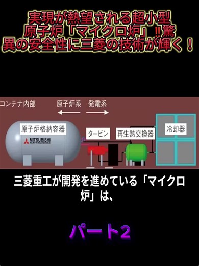 実現が熱望される超小型原子炉「マイクロ炉」‼驚異の安全性に三菱の技術が輝く！ #海外の反応 #泣ける話 #世界の反応 #日本人 #ニュース #感動 #Japan #日本称賛 #国際情勢 #海外 #中国 #韓国 #日本