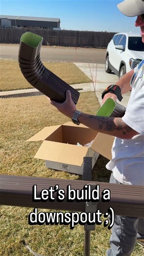 Let’s make a Downspout!