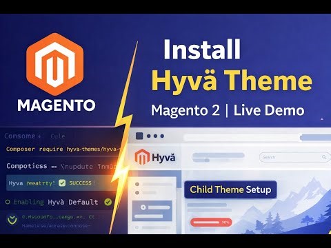 Magento 2 Hyvä Theme Installation – Step-by-Step Live Demo