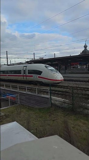 Germany 🇩🇪 High Speed Train Schaerbeek Railway Station #trainvideo #train #brusselslife #berlin