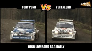 Tony Pond & Per Eklund Head to Head comparison on the 1986 Lombard RAC Rally Tony Pond would be the highest placed Metro 6R4 in 6th place overall while Eklund finished behind in 7th | Special Stage Rally Video