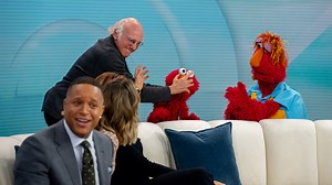 Why Larry David is apologizing to Elmo