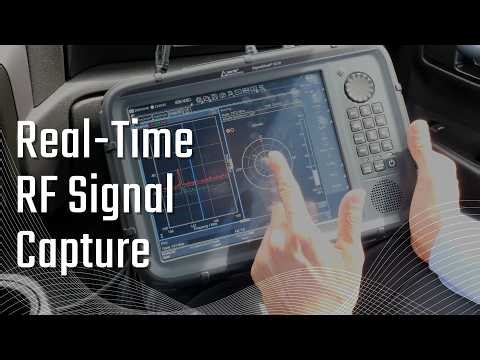 Narda SignalShark Real-Time Spectrum Analysis Demo