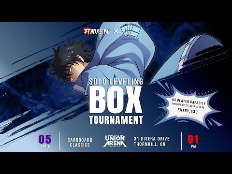 Solo Leveling Half Case Tournament - Cardboard Classics x GG Haven | Uniona Arena TCG