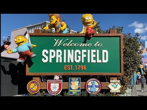 The Simpsons Land Food Tour