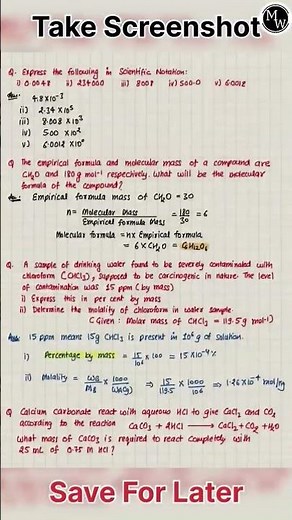 Class 11 Chemistry - Most Important Questions! (must watch)