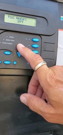 Hayward pool tech5 control auto panel